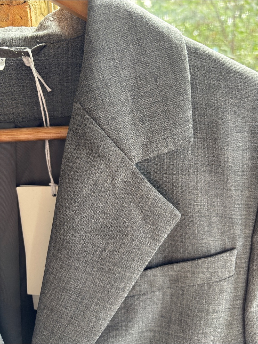 COS, Gray Women's Single-Button Tailored Blazer, NWT - Picture 10 of 13